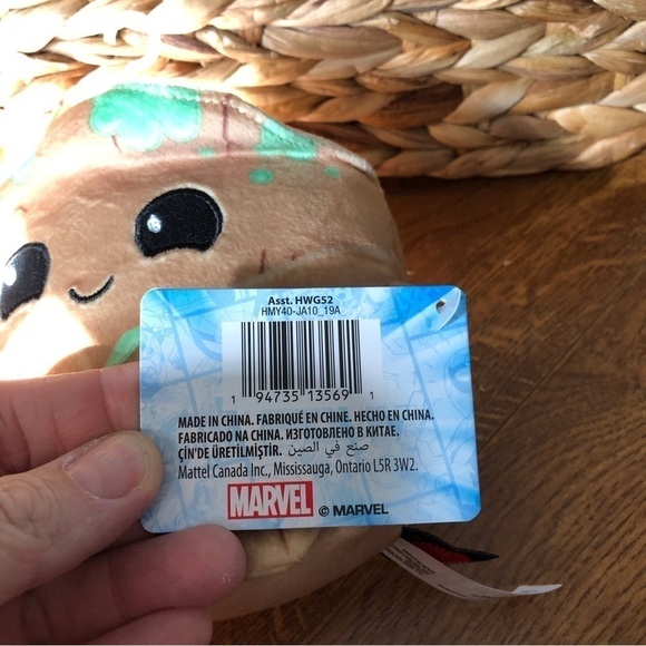 Marvel Cuutopia: Groot stuffed figure - Picture 6 of 6
